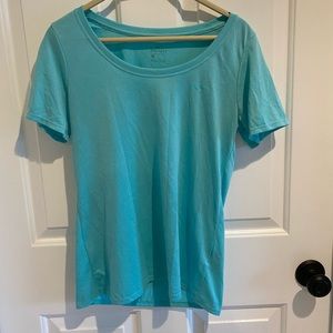 Light Blue Nike DriFit Running Top